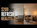 200 Apartment Transformation High-End Look on a Budget
