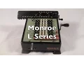 Monroe L series adding machine Review HowTo