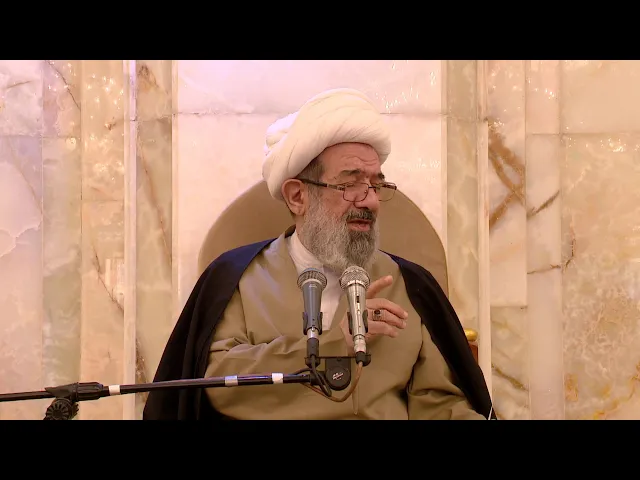 سماحة اية الله الشيخ باقر الايرواني - المحاضرة الاخلاقية  / 14رجب- 1446 / 15- 1- 2025