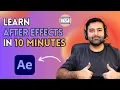 Learn After Effects in 10 Minutes Beginner Tutorial - 2026