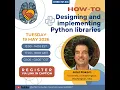 How To Workshop 2026 - Designing and Implementing Python Libraries