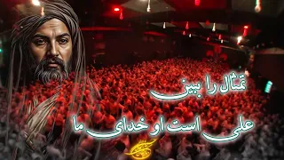 محسن توکلیان شور و ذکر حضرت پروردگار مولا امیرالمومنین علی جل جلاله شب ۱۹ قدر 1403 دیوانگان کاشان 