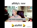 BTS RM wake up alaRM for army's at vlive 23/04/2019