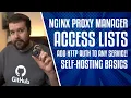 Nginx Proxy Manager Access Lists Add Basic HTTP Auth to ANY Service