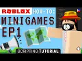 Script Your Own Minigames EP1 Map Changing and Announcements Roblox Scripting Tutorial