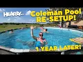 Coleman Pool - RE-SETUP 1 Year Later Review