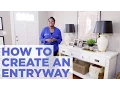 How to Create the Illusion of an Entryway - Easy Home Decorating HGTV