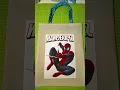 DIY Spider-Man Tote Bag