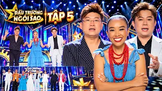 Đấu Trường Ngôi Sao Tập 5: Sỹ Luân bất ngờ SO GIỌNG với dàn thí sinh KHỦNG "đốt cháy" cả trường quay