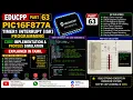 EDUCPP Part 63 PIC16F877A Timer1 Interrupt ISR Programming Code Proteus Simulation Explained in Ta
