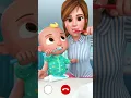 Lagu Baby Shows The Family How To Brush Their Teeth 🪥 #cocomelon #shorts