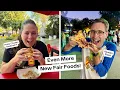 Trying BONUS NEW FOOD the 2025 MN State Fair Pickle Crepe Frozen Fudge Affogato Reuben Pizza