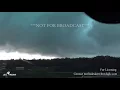 Bloomington IN Tornado Warning Wall Cloud Debris Strike 11 5 2017