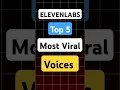 Download Lagu 11Labs Top 5 Most Viral Voices | Elevenlabs most popular voice | Elevenlabs best voice settings | Ai
