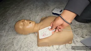BLS AED Pad Placement