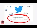 Twitter Rate Limit Exceeded Explained Why Is Twitter Not Working
