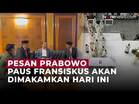 Utusan Khusus Bawa Pesan dari Prabowo untuk Vatikan