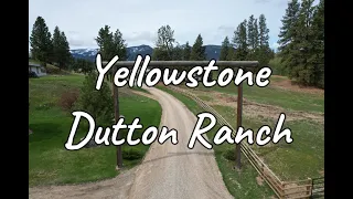 Epic Drone Tour Yellowstone Dutton Ranch Chief Joseph Ranch Breathtaking Views