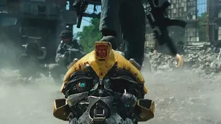 Transformers The Last Knight 2017 First Battle Scene Only Action 4K 
