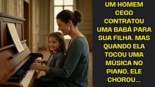 Um homem cego contratou uma babá para sua filha. Mas quando ela tocou uma música no piano,ele chorou