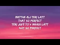 Guru Randhawa - PERFECT (Lyrics)