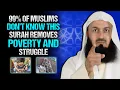 Lagu 99% of Muslims Don’t Know This Surah Removes Poverty \u0026 Struggle Instantly | Mufti Menk