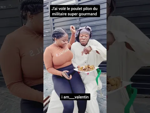 J'ai volé le poulet pilon du militaire super gourmand