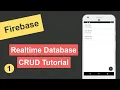 Firebase Realtime Database Tutorial in Android Studio - Introduction