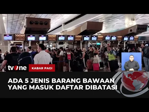 Bea Cukai Bandara Soetta Batasi Barang Bawaan dari Luar Negeri