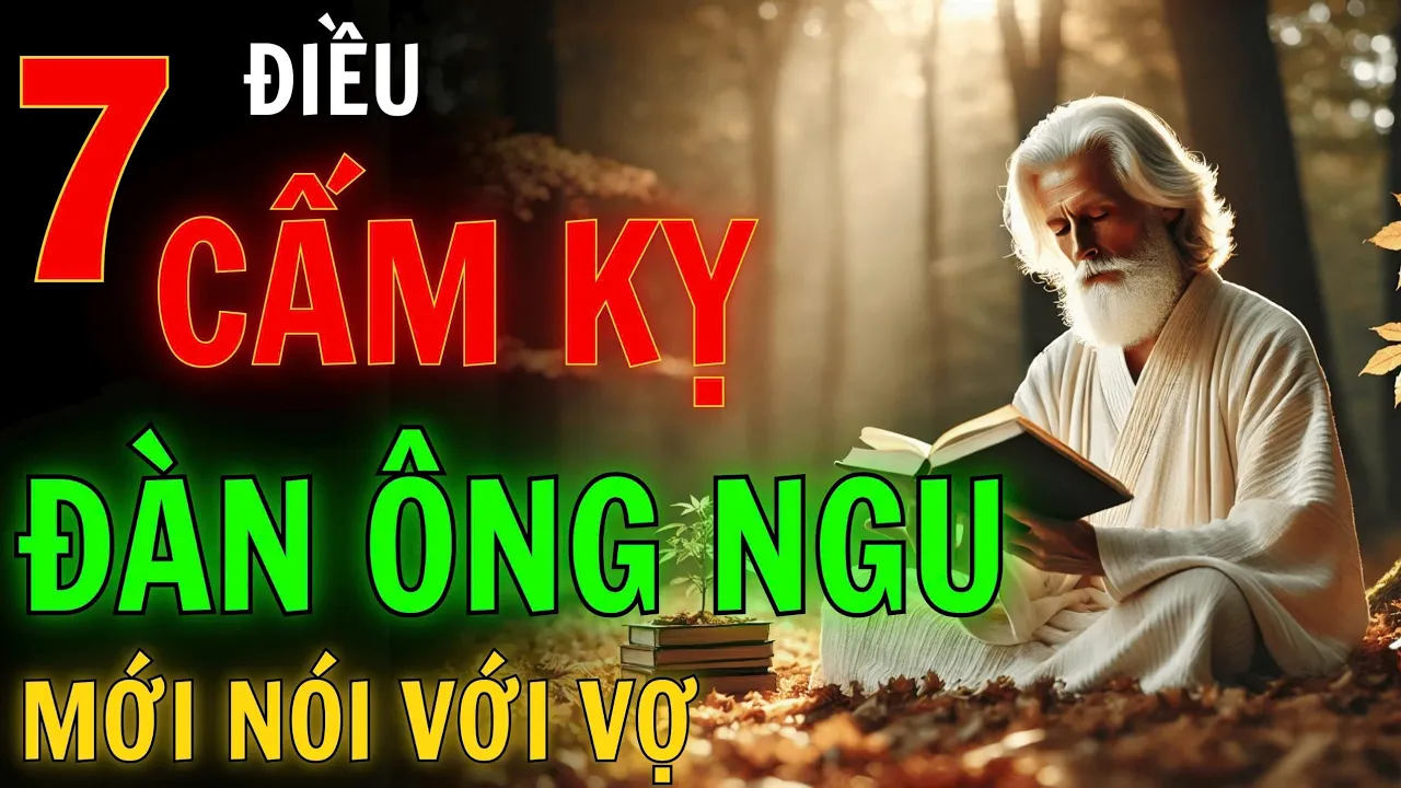 Outline Video Cổ Nhân CẢNH BÁO - 7 Lời Cấm Kỵ Đàn Ông Khôn Ngoan Không Bao Giờ Nói Với Vợ Để Giữ Hạnh Phúc