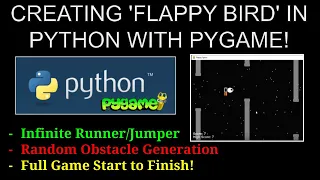 Programming a Flappy Bird Game using Python