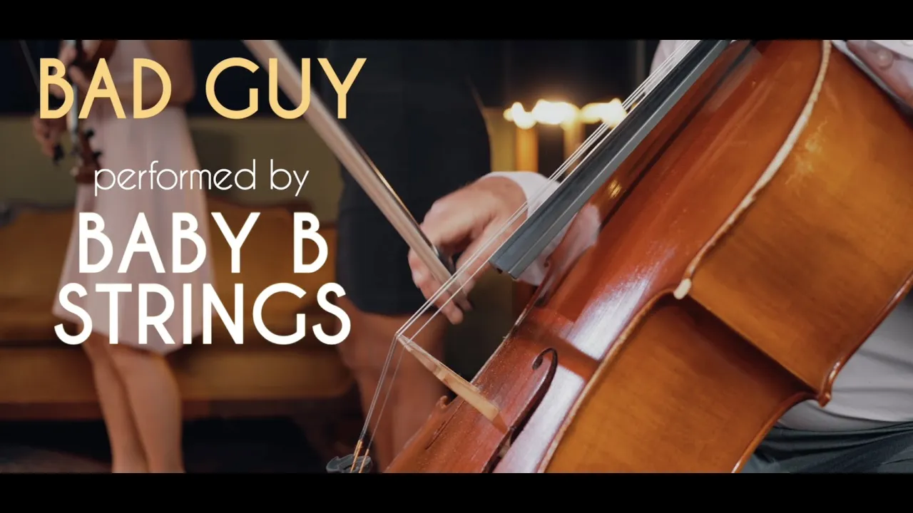 Bad Guy | Billie Eilish | Baby B Strings | String Quartet cover Bad Guy | Billie Eilish | Baby B Strings | String Quartet cover