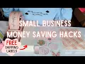 SMALL BUSINESS HACKS FOR SAVING MONEY small business budget friendly packaging hacks free packaging