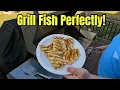 How to Grill Fish Perfectly every time Even THIN Fillets