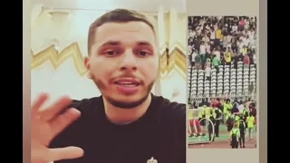 الجزائر مناصر مولودية الجزائر يكشف السبب الحقيقي لسقوط الجماهير من المدرجات  الجزائر مناصر مولودية الجزائر يكشف السبب الحقيقي لسقوط الجماهير من المدرجات