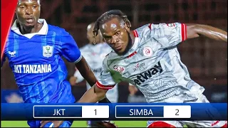 LIVE TAZAMA MAGOLI YOTE 3JKT TANZANIA 1 2 SIMBA MORICE AWAKA SOWAH AWEKA BAO KALI 