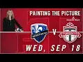 Painting the Picture pres by Benjamin Moore Toronto FC at Montreal Impact