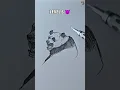 Drawing Panda in different level