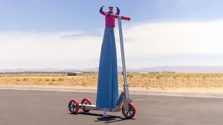 Download Oliver Tree Crashes The World’s Biggest Scooter MP3