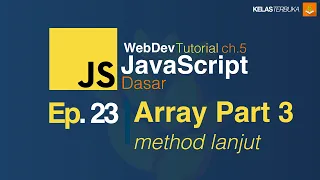 Belajar Javascript Dasar - 23