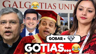 GAL-GOTIA-S ROAST😂GALGOTIA GOVERNMENT TROLLED | ASHWINI VAISHNAW RESIGN? MACRON