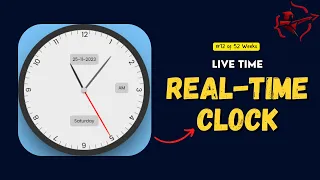 JavaScript Analog Clock Tutorial Smooth Animations