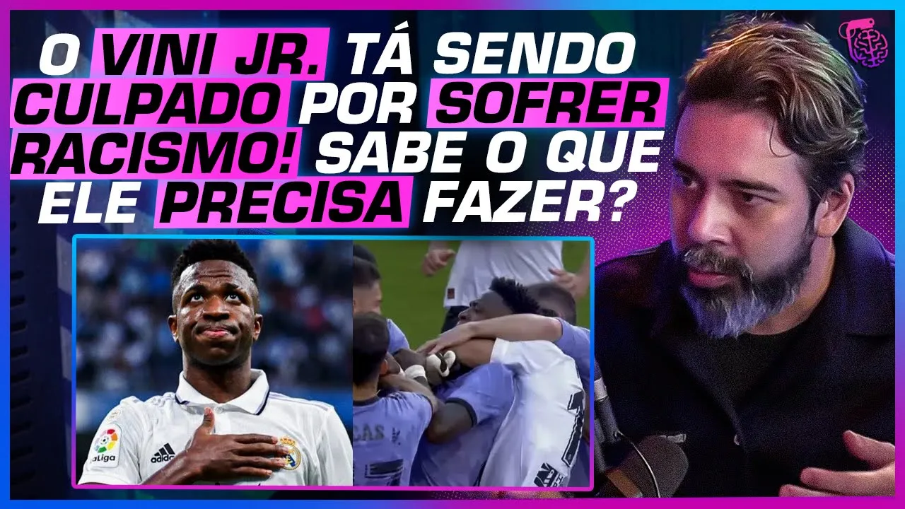 A VERDADE sobre o RACISMO que o VINÍCIUS JR está SOFRENDO na ESPANHA - GALÃS FEIOS e CALEJON