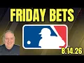 Friday MLB Picks - 26 l Craig Trapp MLB Betting Picks Predictions