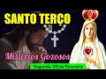 Lagu Santo Terço Segunda Feira (09/02/2026) 🌹 Mistérios Gozosos 🌹 Terço Mariano