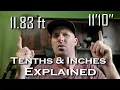 MATH TRICKS FOR HEAVY EQUIPMENT OPERATORS Converting from tenths to inches