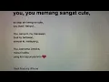 Download Lagu You memang sangat cute (Jessica Version)