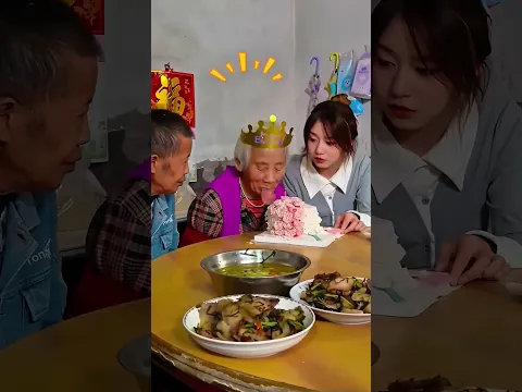 حفيدة بتعمل أي حاجة عشان تفرّح جدتها! 😂❤️ بس النهاية صادمة! 😳
