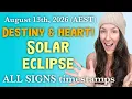 Fated change Leo SOLAR ECLIPSE ALL SIGNS timestamp astrology forecast