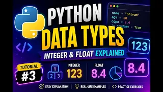 Python Data Types Explained for Beginners Integer Float Python Tutorial